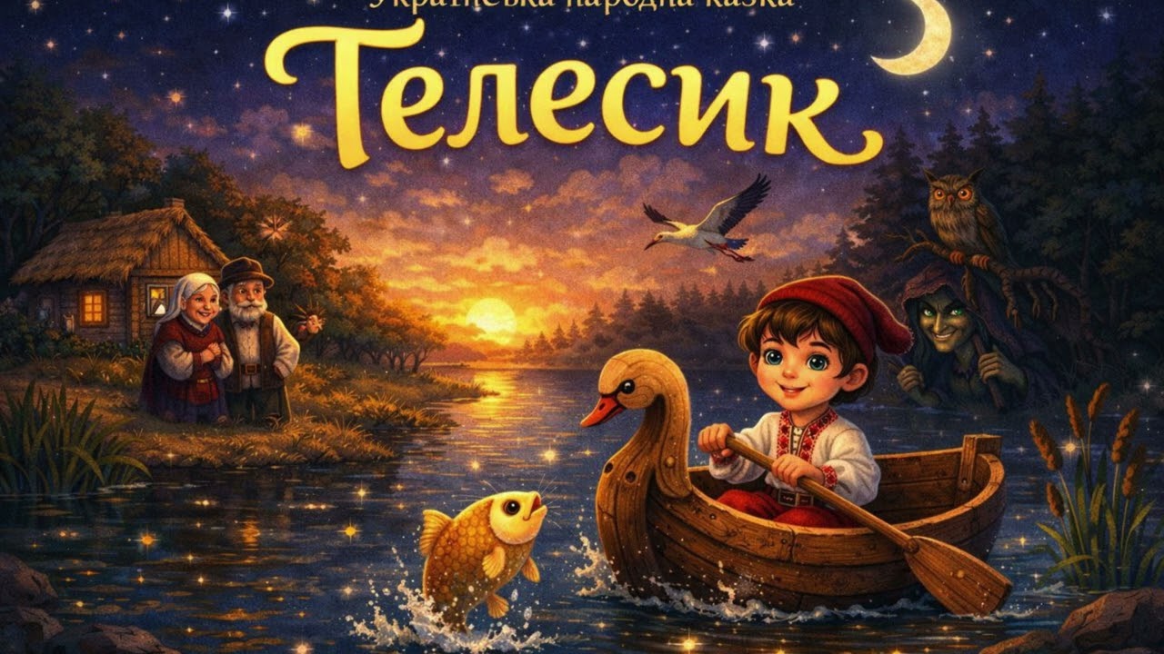 Телесик/Українська народна казка на ніч