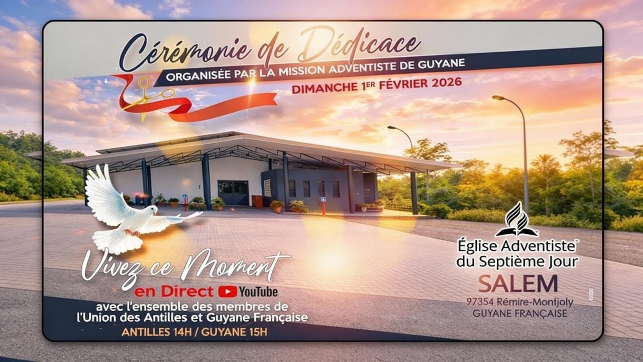 INAUGURATION DE L'EGLISE SALEM - DIM 01 FEV 2026