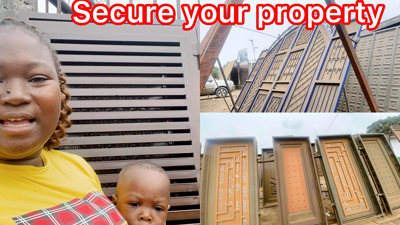 Building in Liberia: I found the best gate , iron doors and windows on the RIA road in Liberia 2024