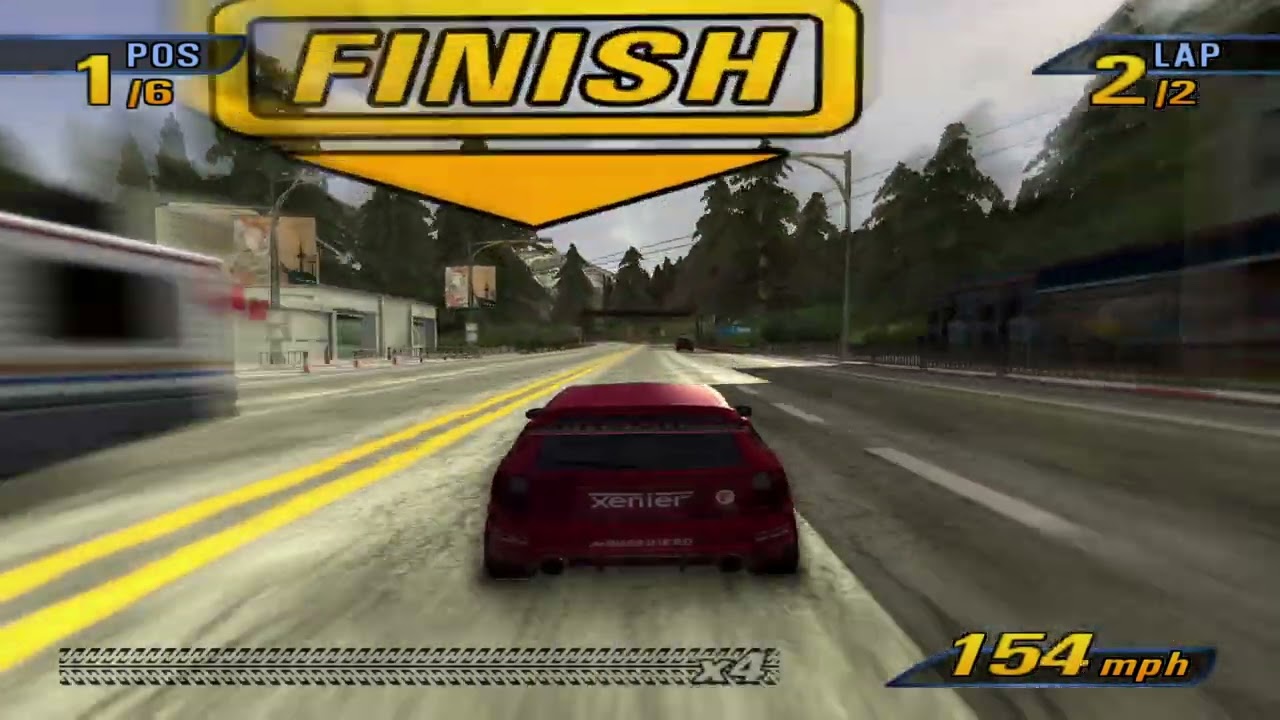 (gameplay pra fundo de vídeo) Burnout 3 - Gameplay Pra Fundo de Vídeo #2