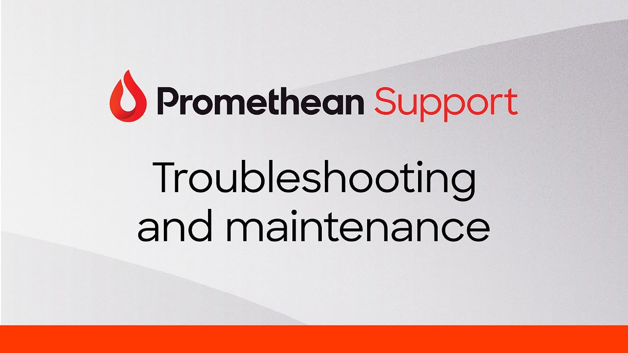 Promethean Support: 5 Things to Check for Connection Issues - ActivBoard