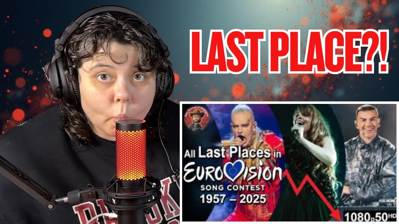 AMERICAN REACTS to All Last Places in Eurovision Song Contest (1957-2025)