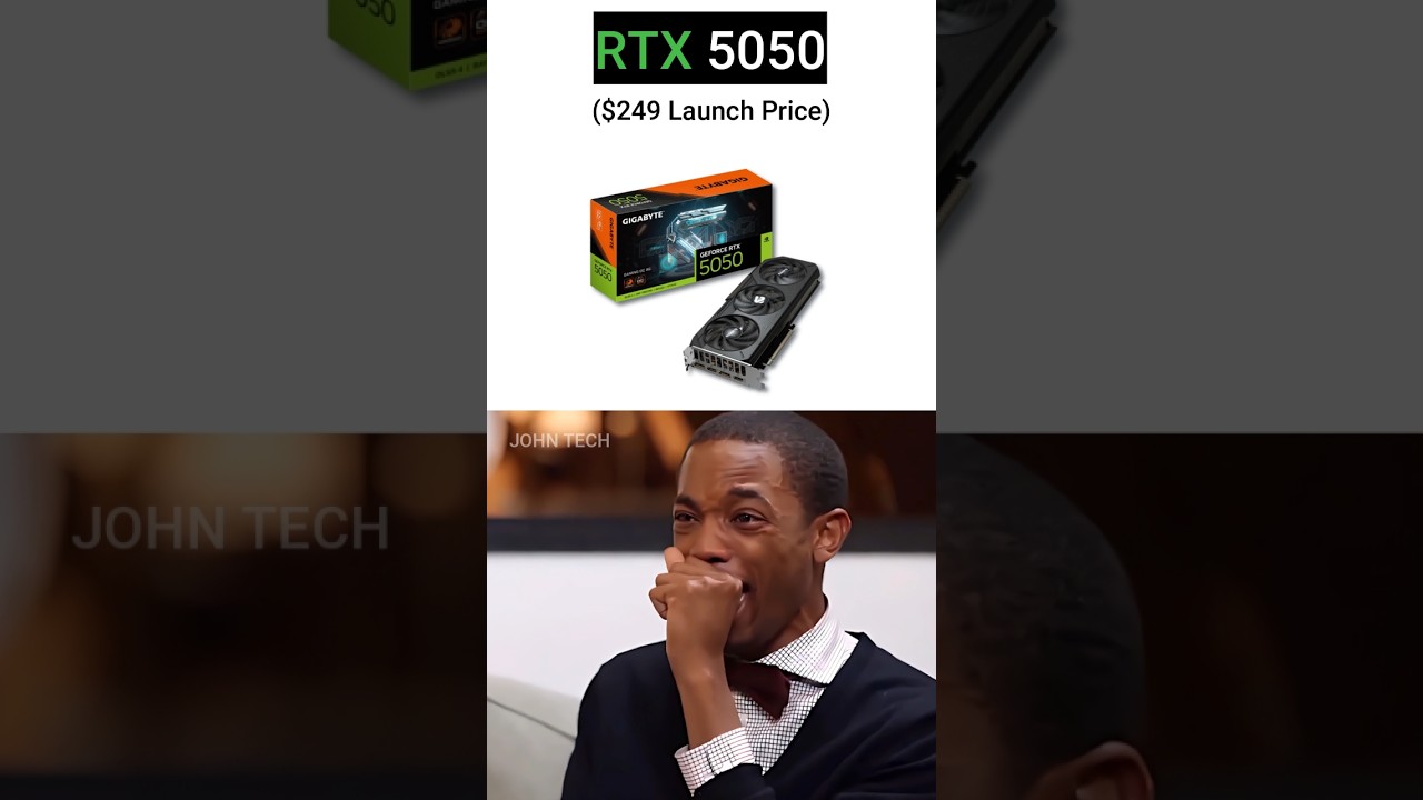 Рейтинг всех видеокарт серии RTX 50 #pcgaming #memes