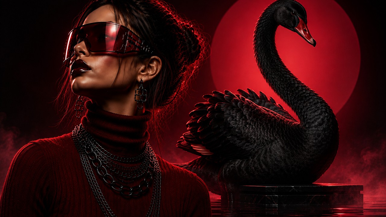 Black Swan After Dark 🖤 | Hypnotic Deep House for Midnight Nights
