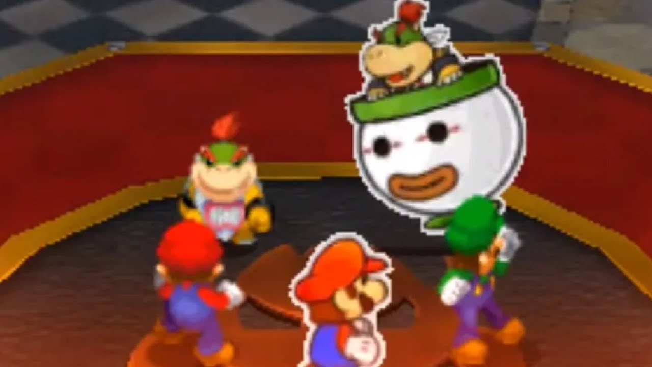 Mario & Luigi: Paper Jam Walkthrough Part 38 - Bowser Jr./Paper Bowser Jr. Battle