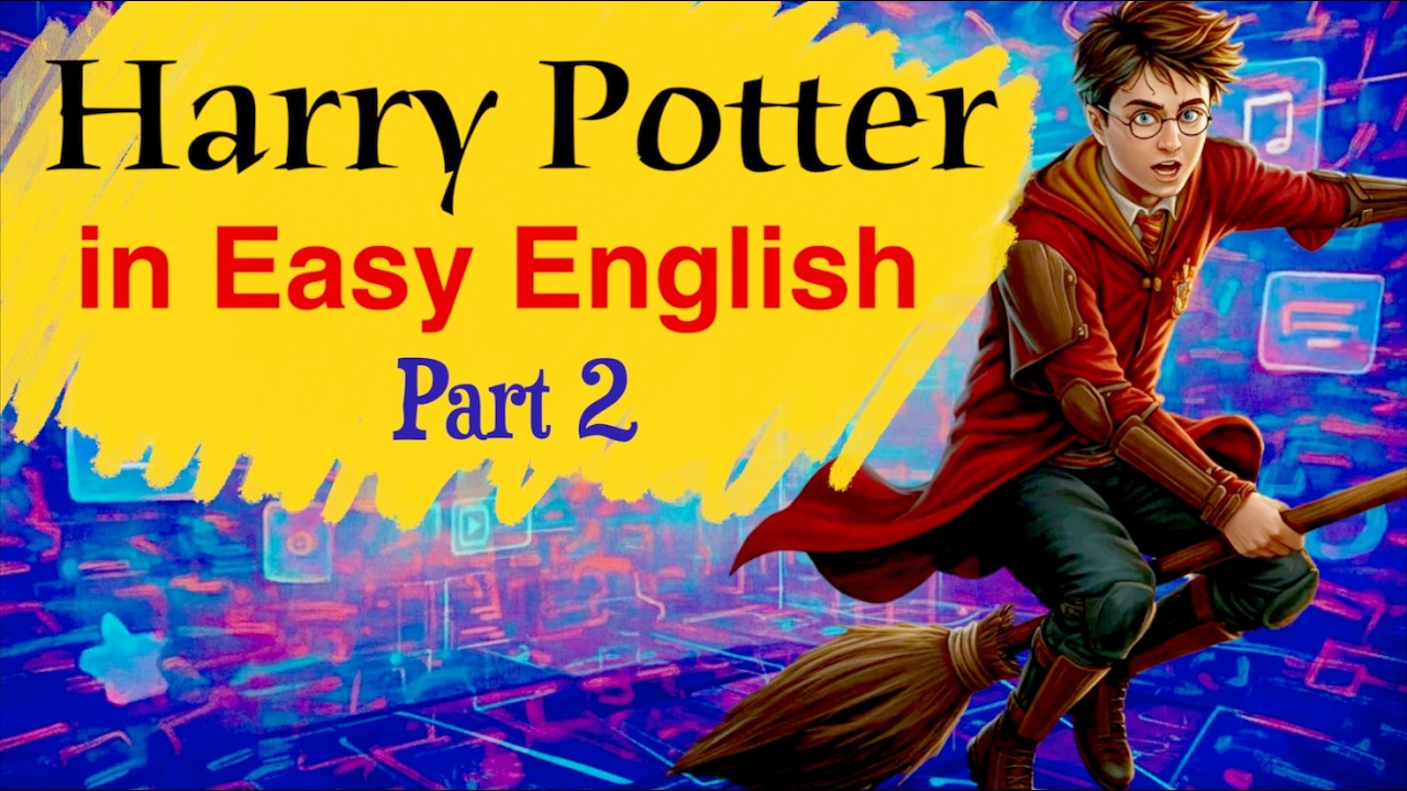 Learn English with Harry Potter Story Part 2| Easy English Listening Practice A2&ndash;B1 | (Slow English)