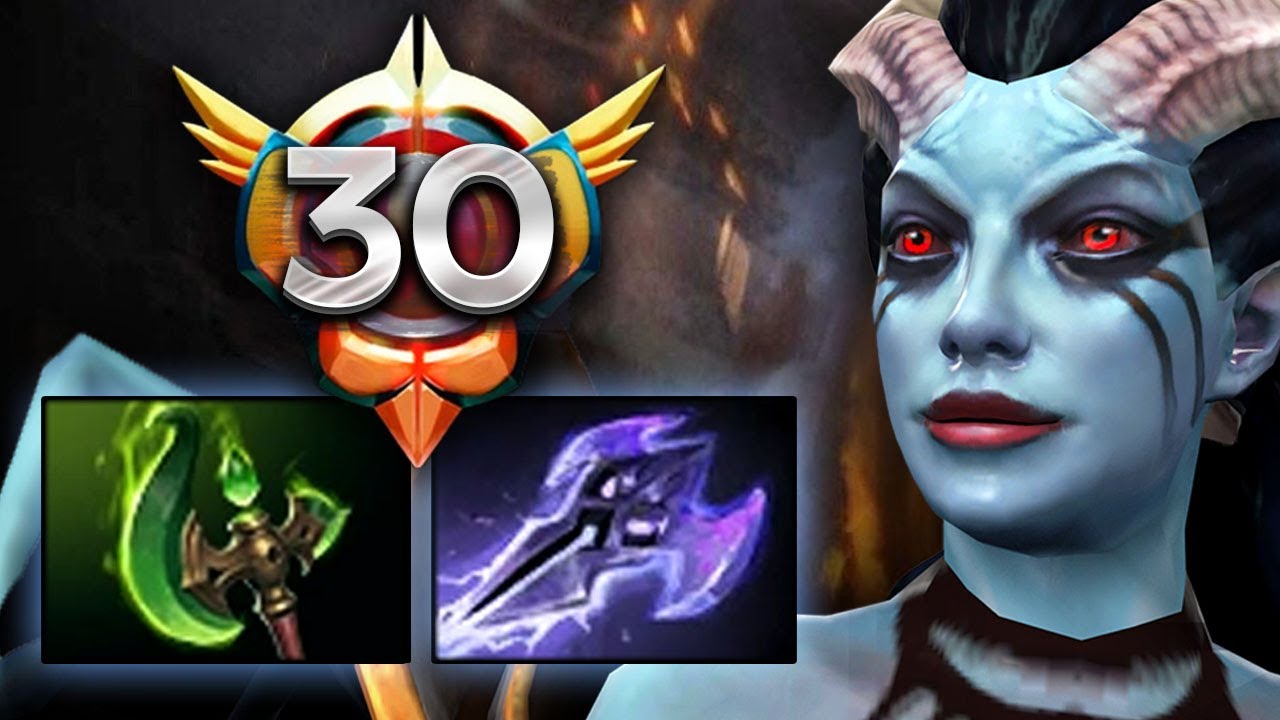 30 LVL Квопа от легенды доты! - Dendi Queen of Pain 7.35 DOTA 2