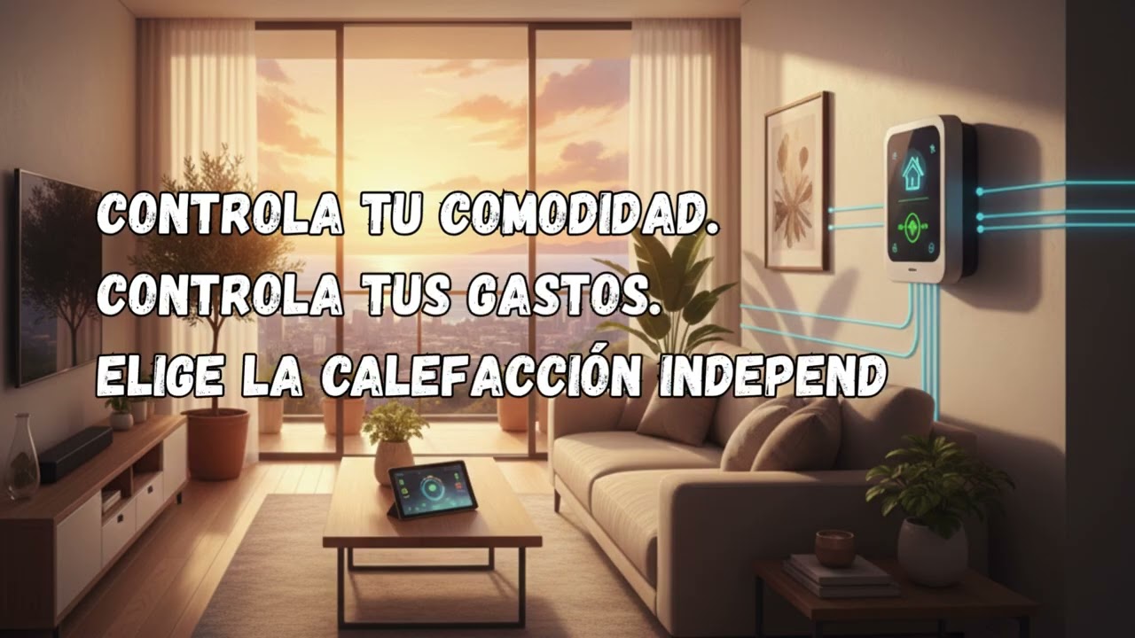 Controla tú comodidad, tus gastos, elige la calefacción independiente. Calefacción por agua 