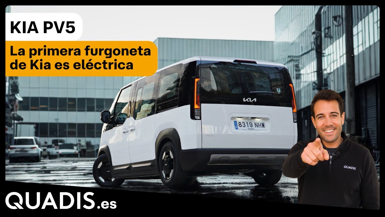 KIA PV5 - Así es la PRIMERA furgoneta de Kia | Test-Drive / Novedad / QUADIS