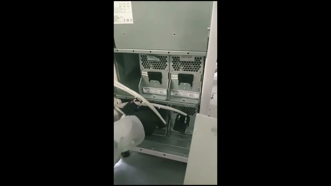 procedimiento de paso a bypass ups galaxy vs 15kva marca schneider