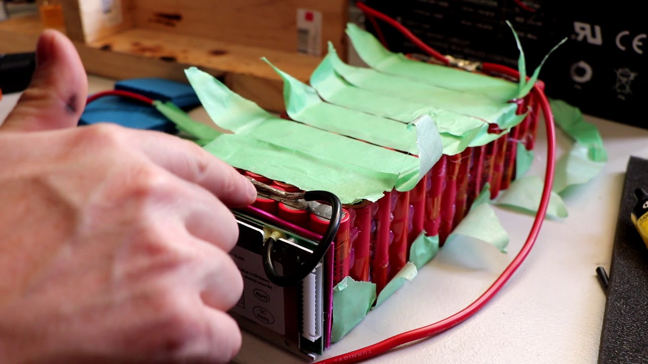 Ebike battery build 52V - 18650 Cells 14s6p by Lash Ebikes