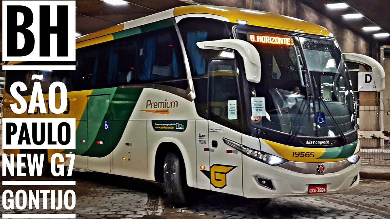 Como é VIAJAR no NEW G7 da GONTIJO ? | BELO HORIZONTE X SÃO PAULO #RumoAoSul