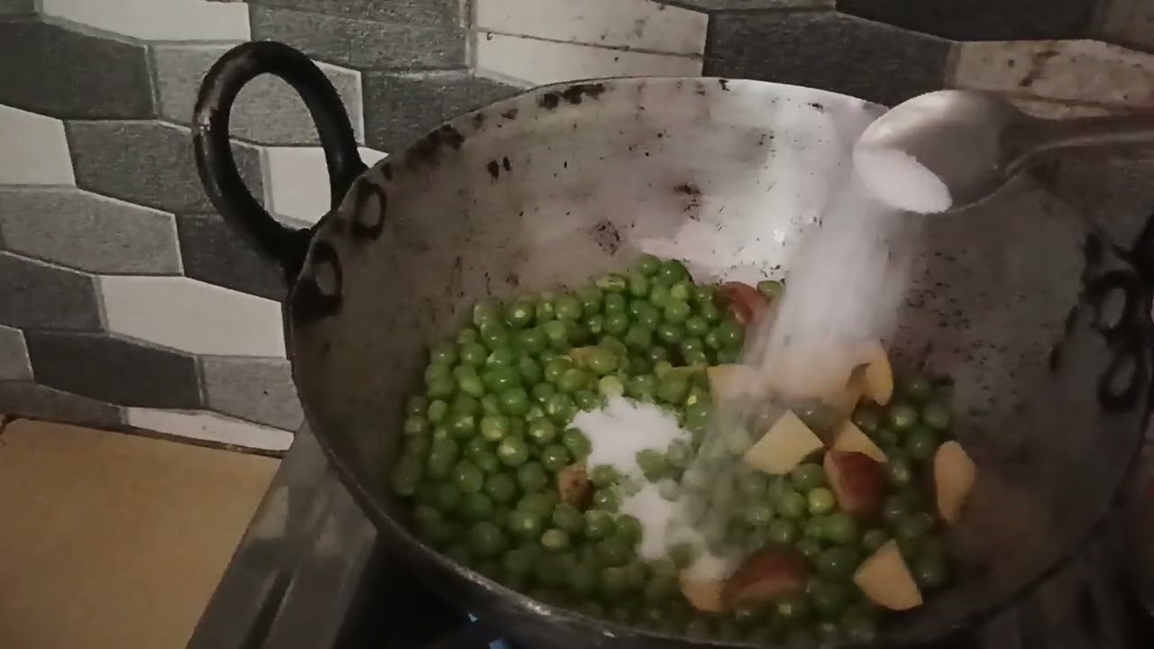 New video Aalu matar sab ji Kaise banta hai to Ch paneer new video 2026 Aalu Matar paneer sabji
