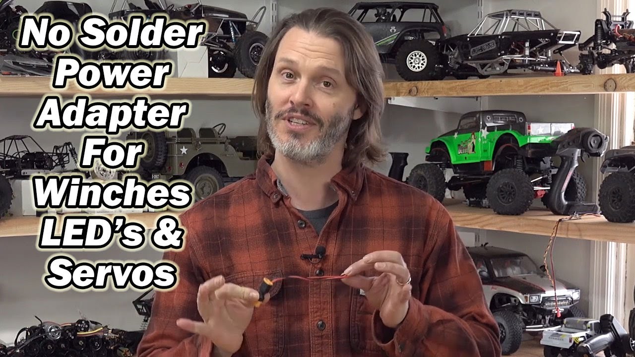 Easily Power Up Your RC Accessories - No Solder Plug To JST Adapters - Holmes Hobbies
