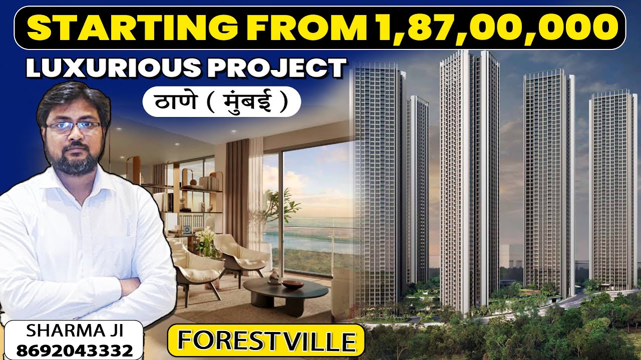 Thane Forestville by Oberoi realty latest updates&details | booking 📞8692043332