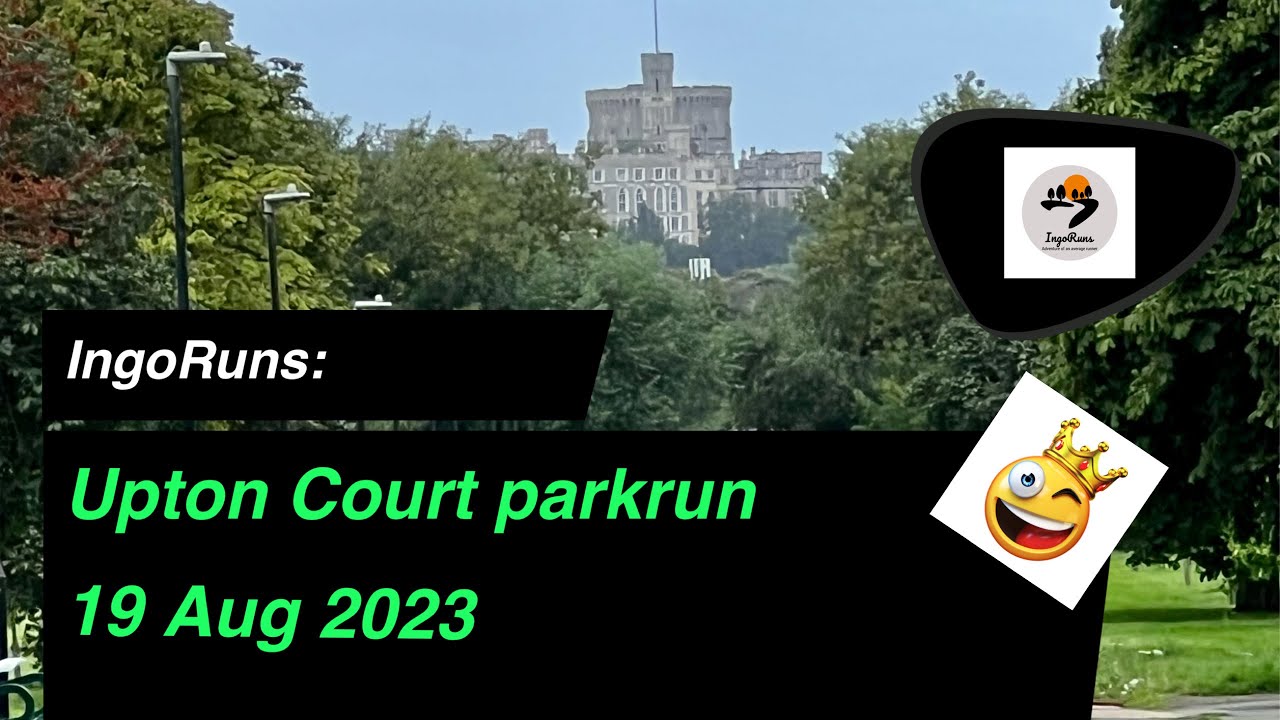 Upton Court parkrun - A parkrun alphabet U overlooked by Windor Castle