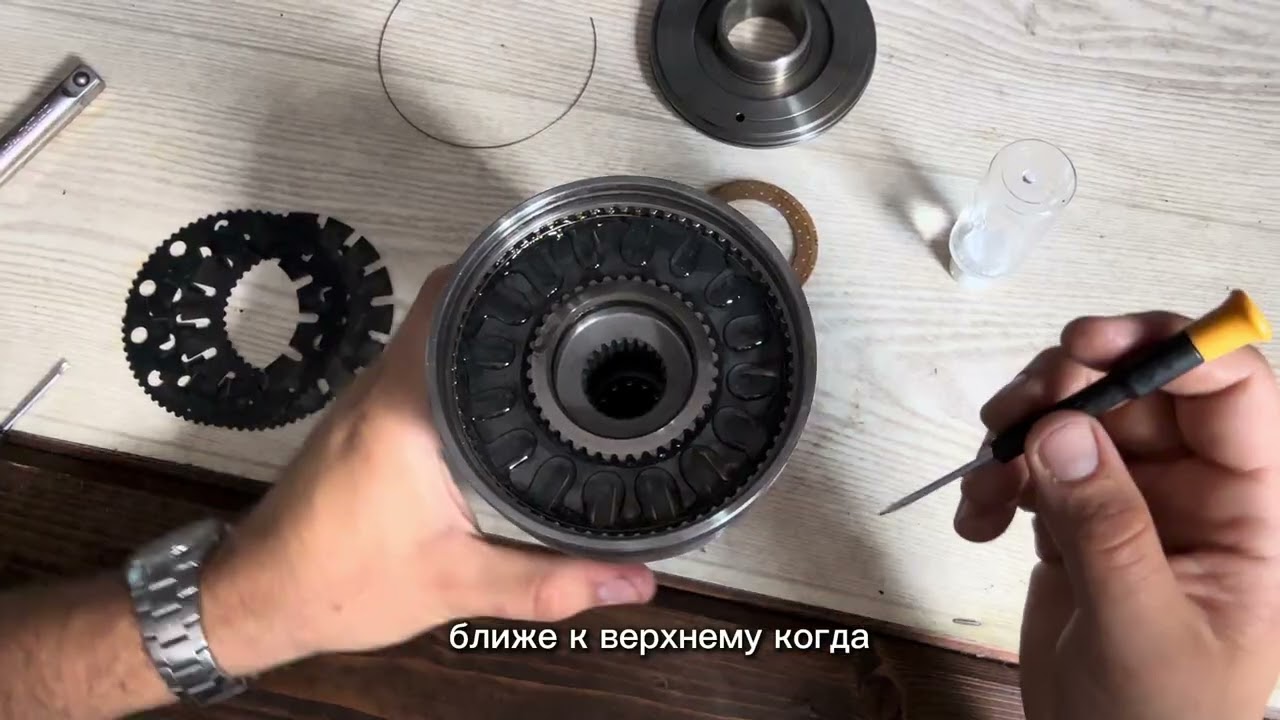 Ремонт межосевого дифференциала (вискомуфты 5-ступ) Subaru своими руками