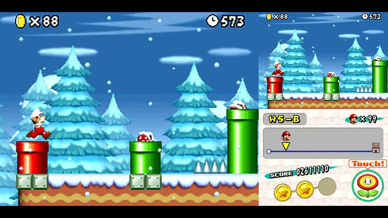 [hack 100%] New Super Mario Bros. F 5-B