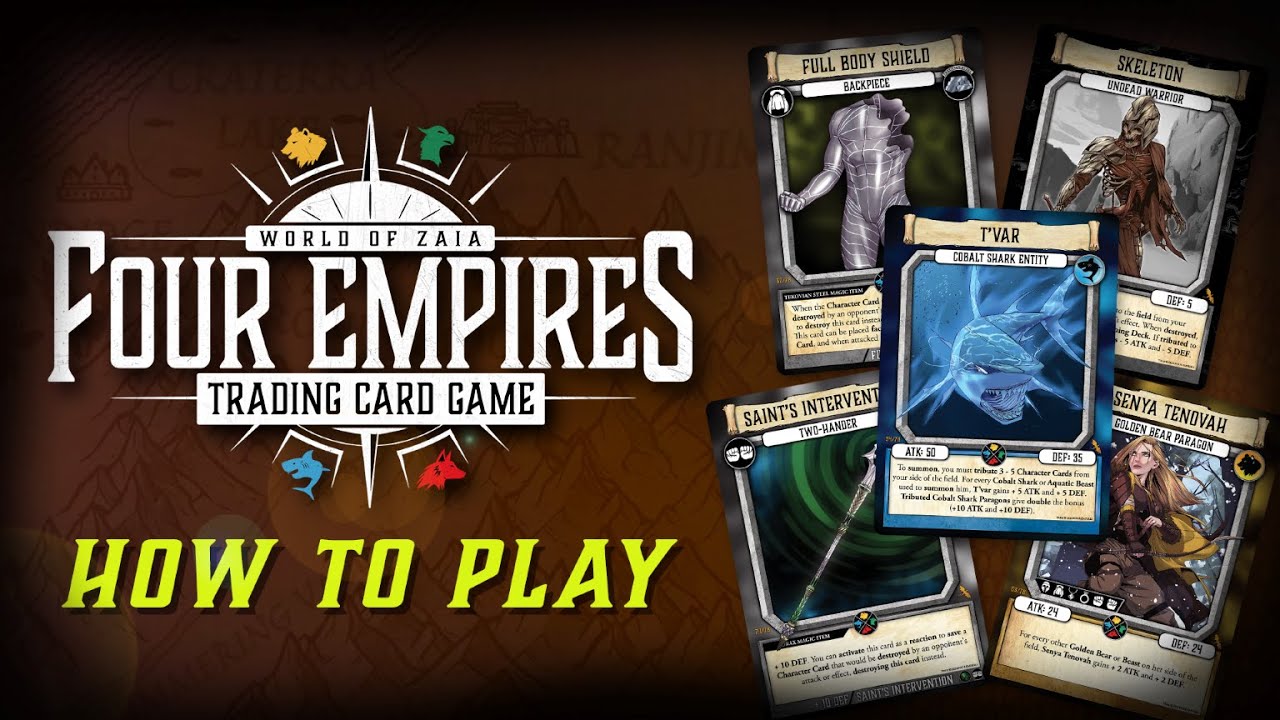 How to Play the Four Empires Trading Card Game