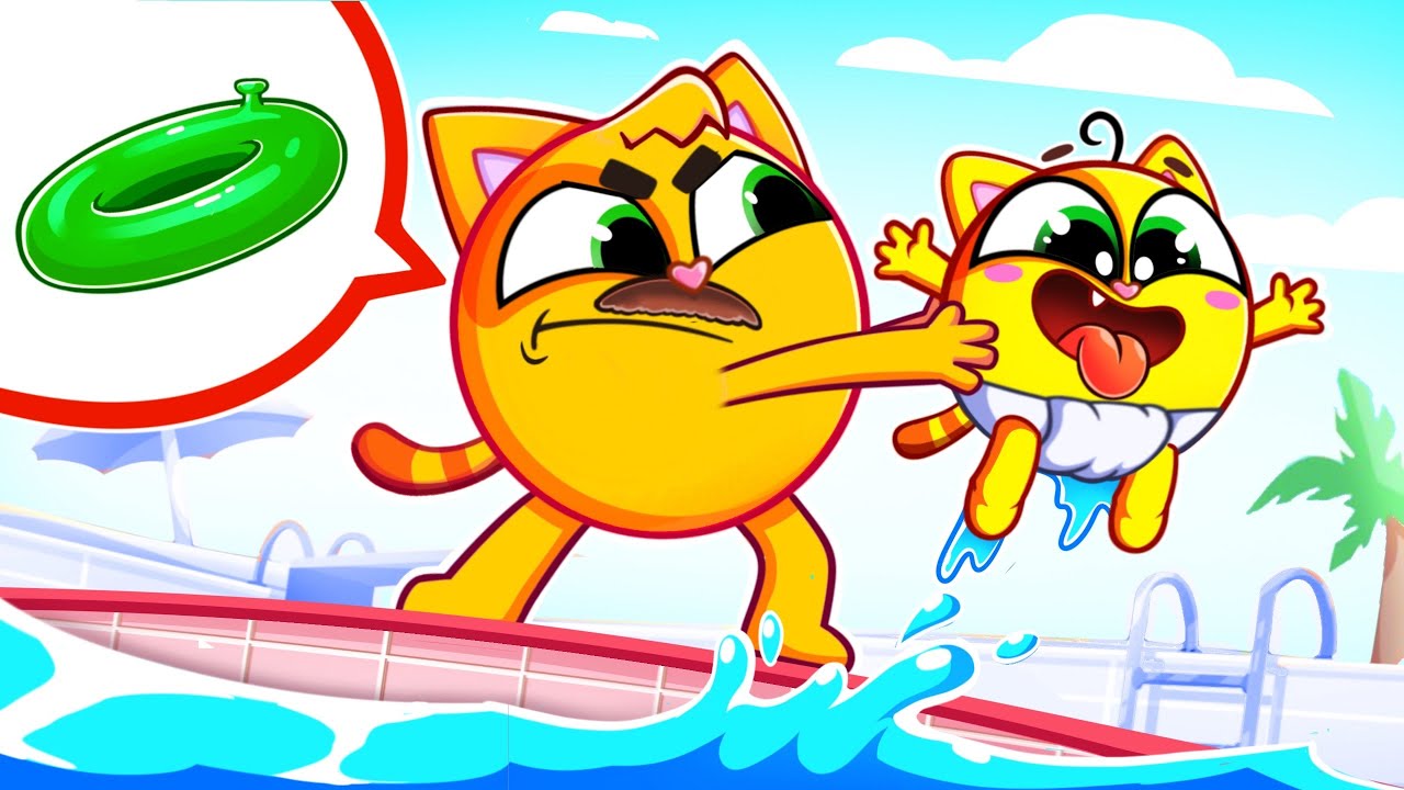 Safety Rules In The Swimming Pool | Cool Pool Games for Kids: Swim, Splash, and Stay Safe! 🏖️🎉