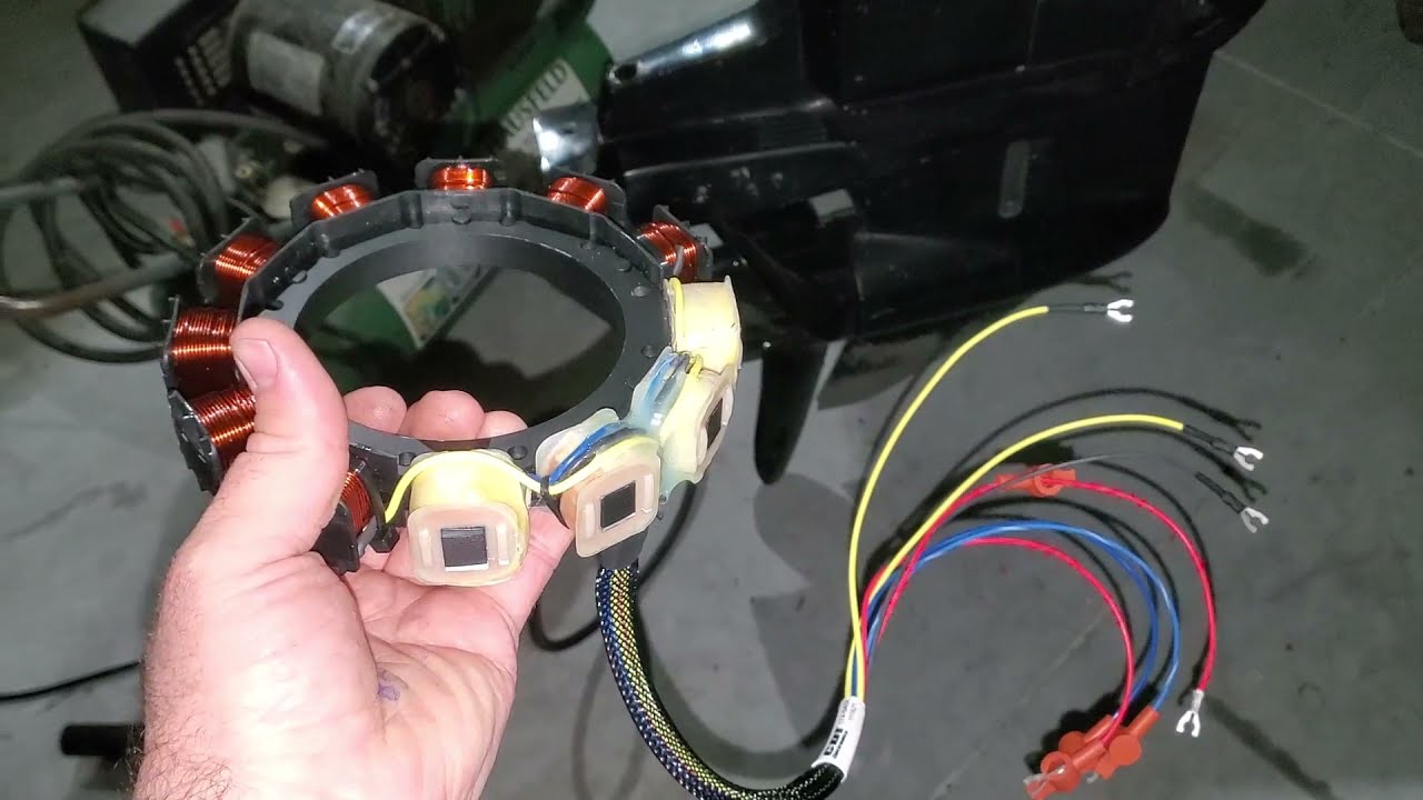 Mercury V150 Blackmax Stator Replacement