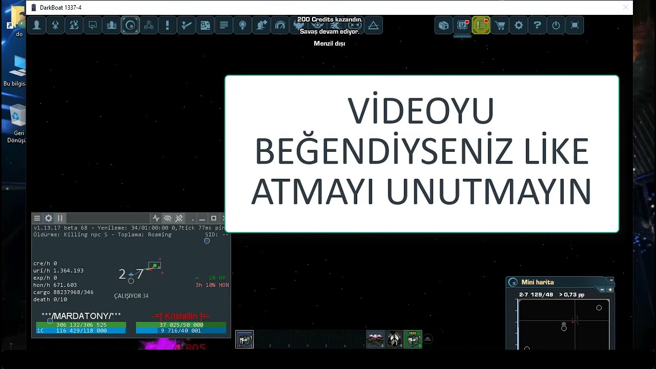 DARKORBİT BOT KUTU NPC BOTU 20.03.2021 &Uuml;CRETSİZ DOWNLOAD/İNDİR *LİNK