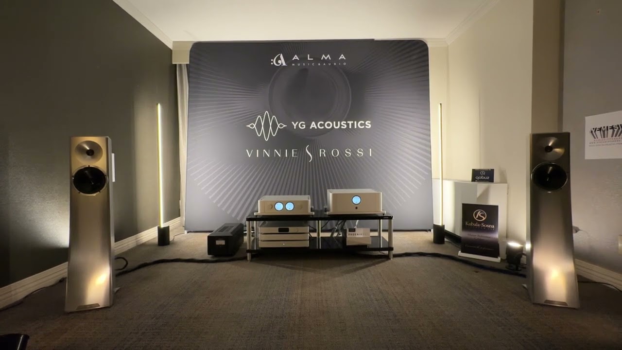 YG Acoustics CARMEL 3 World Debut !