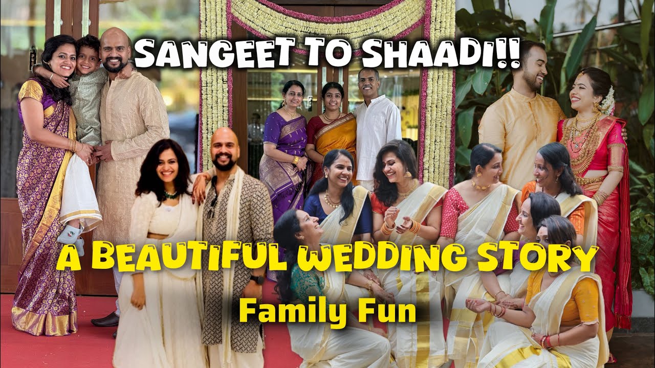 Family, Fun & Full-On Celebration | Cousin’s Sangeet & Wedding Vlog || Best moments |