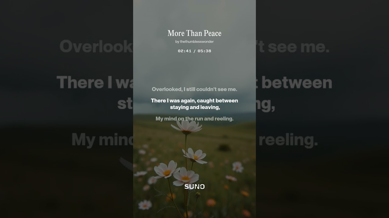 More Than Peace