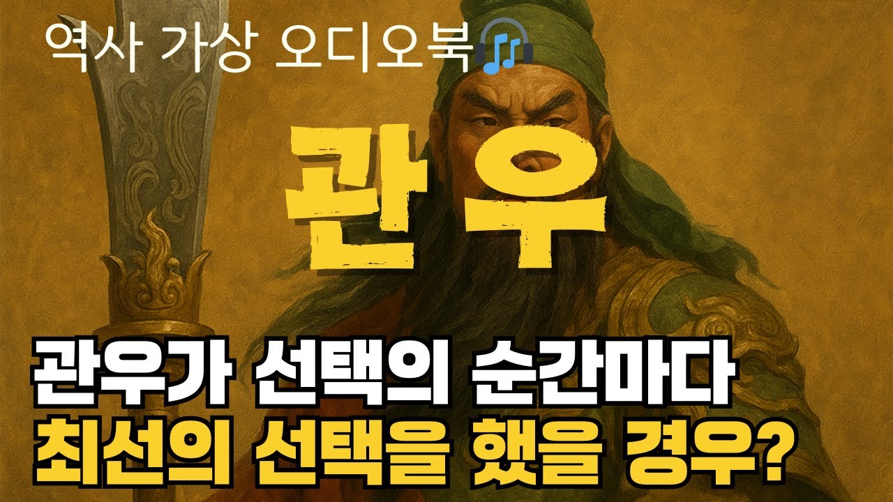[가상역사오디오북]🎧 삼국지 속 관우, 만약 모든 선택에서 최선의 선택을 했다면?