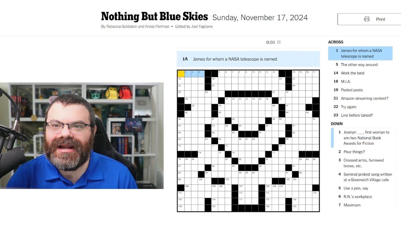 Learning Crossword Week 27 | NYT Crossword Sunday Nov 17th, 2024
