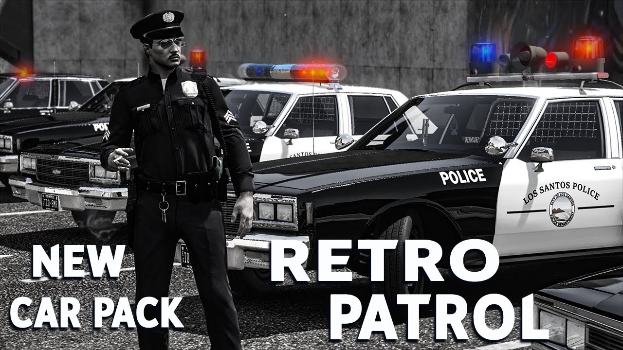 Новый набор машин — Rotary Lights — Retro Patrol 1980-х годов GTA5 LSPDFR