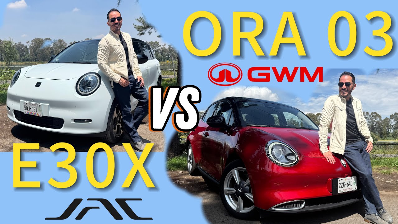 JAC E30X vs GWM ORA 03 Dos opciones BARATAS y 100% ELÉCTRICAS 