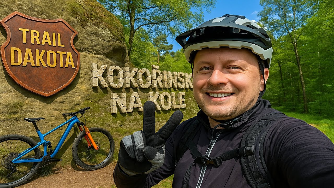 🌲🚵‍♂️ Kokořínskem na kole #3 | Trail DAKOTA – epická rokle, pískovcové průrvy a úzký singletrack 🔥🪨