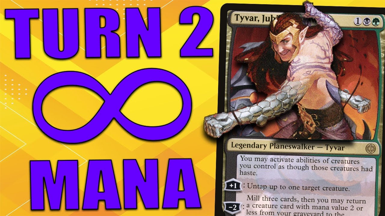 NEW MTG Turn 2 INFINITE MANA Combo
