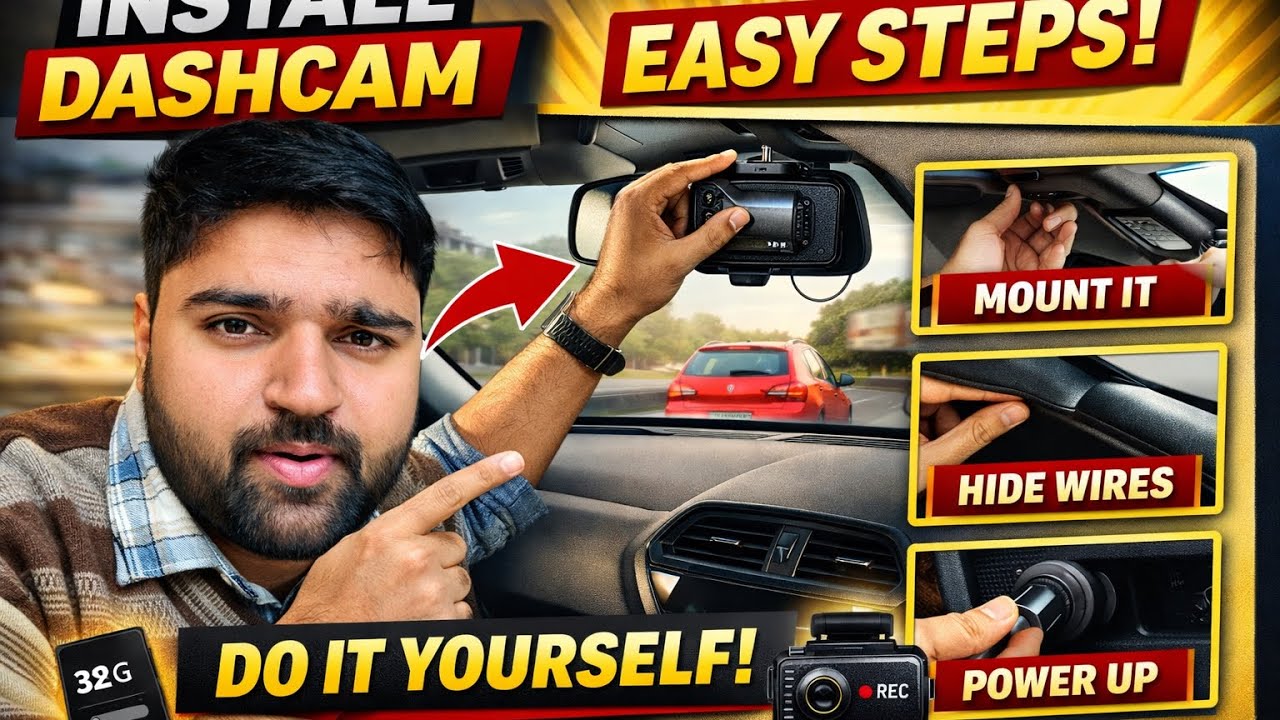 Qubo Smart Dashcam Pro X Installation | Complete Setup Guide in Hindi 