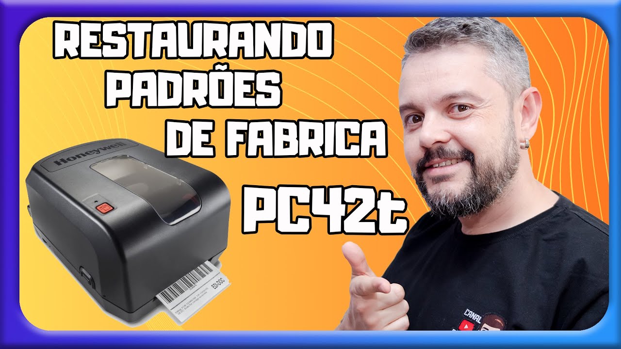 Honeywell PC42t - Como restaurar configurações