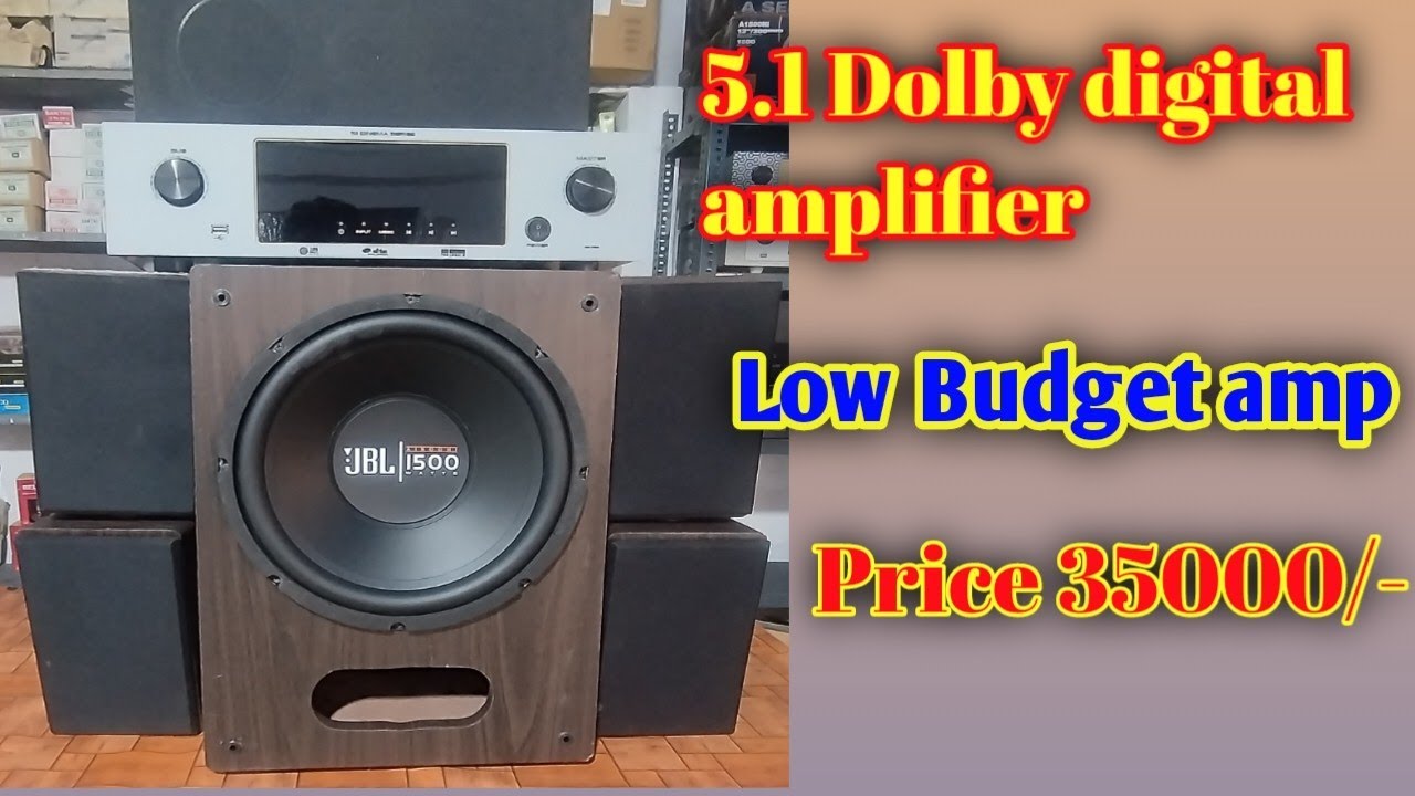 5.1 Dolby digital amplifier hand made #Imranics dsp amp#Hyderabad@Vikram audios.