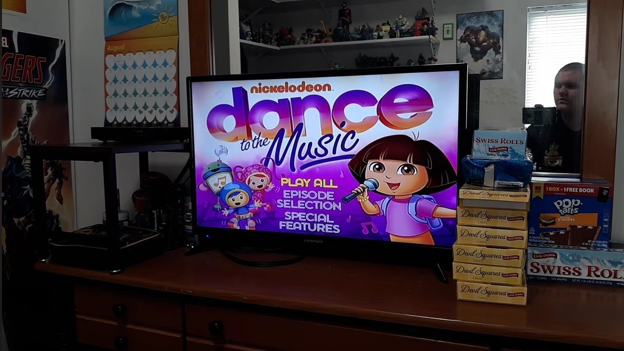 Прохождение открытия/меню DVD Nickelodeon: Dance To The Music 2012 года🎶🎵🎤🕺💃