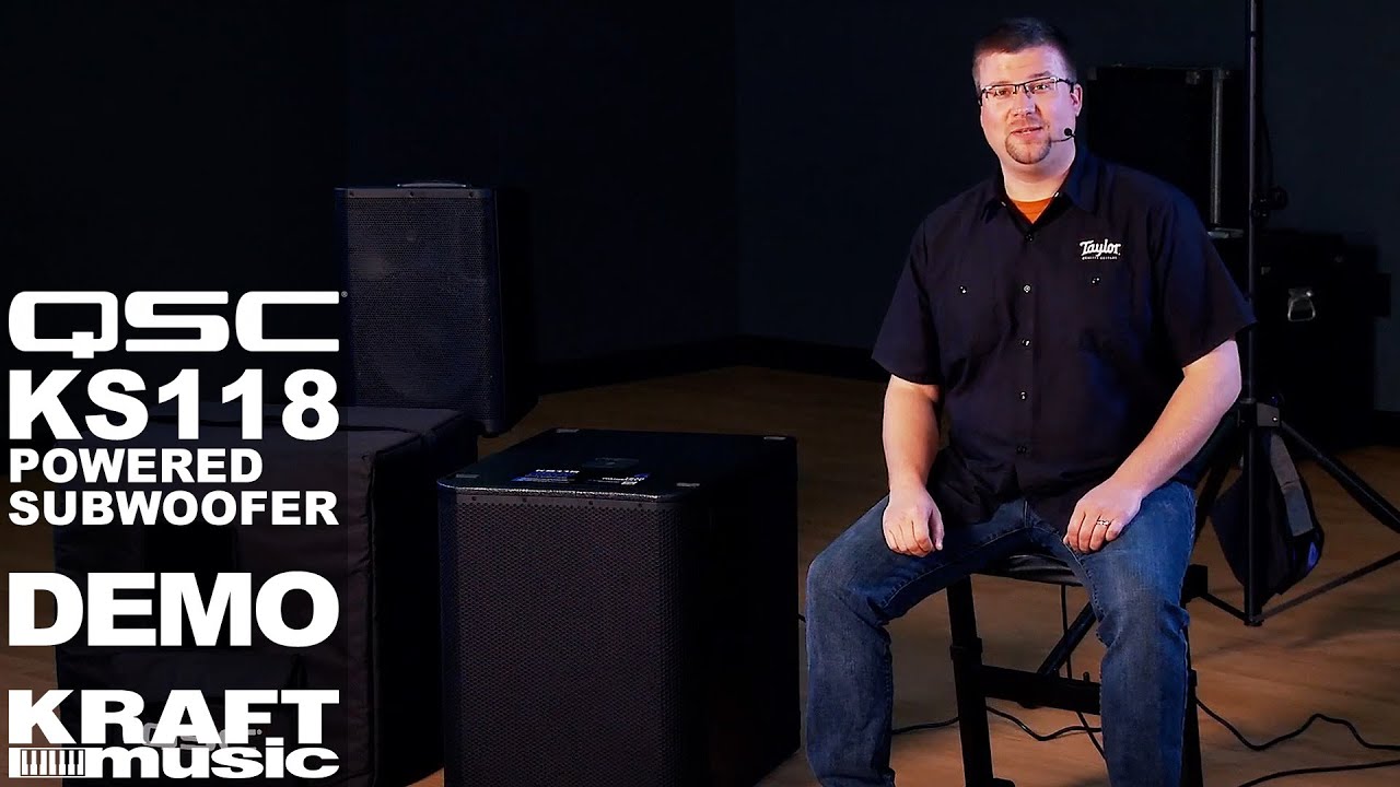 QSC KS118 Powered Subwoofer - Overview