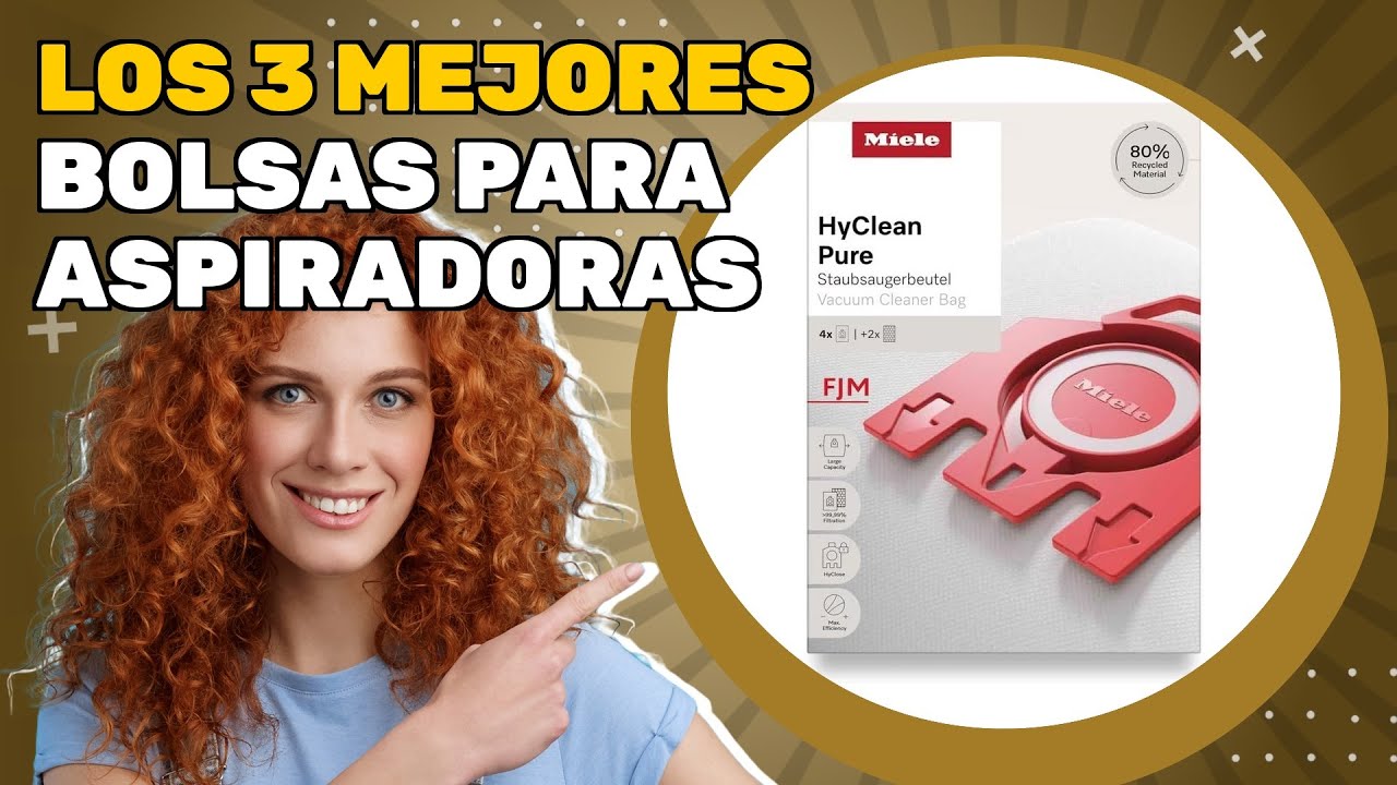 Los 3 mejores bolsas para aspiradoras 2026: esto es lo que debes considerar antes de elegir