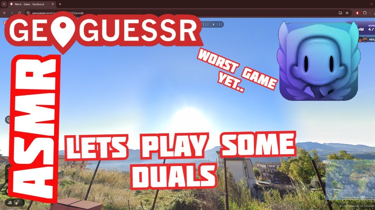 lets play some duals in GeoGuessr(ASMR)