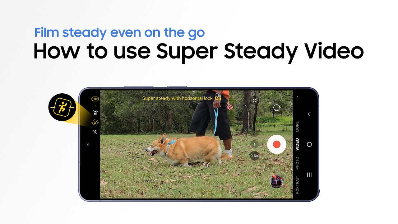 How to use Super Steady Video | Galaxy S26 Series | Samsung