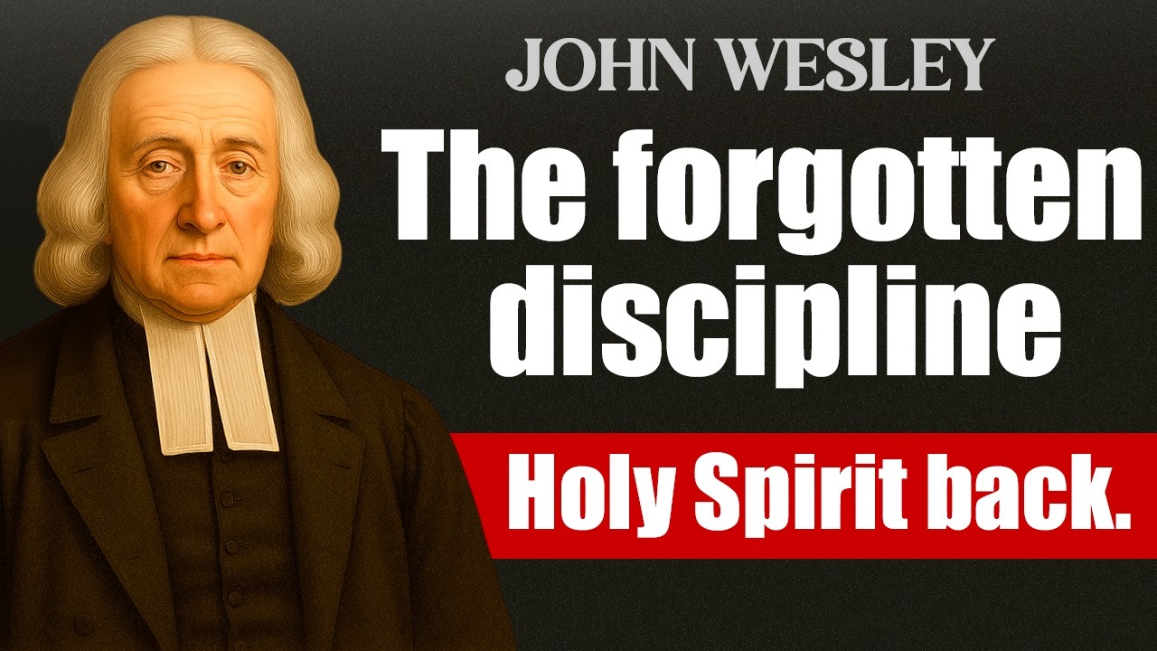 The forgotten discipline that brings the Holy Spirit back — John Wesley
