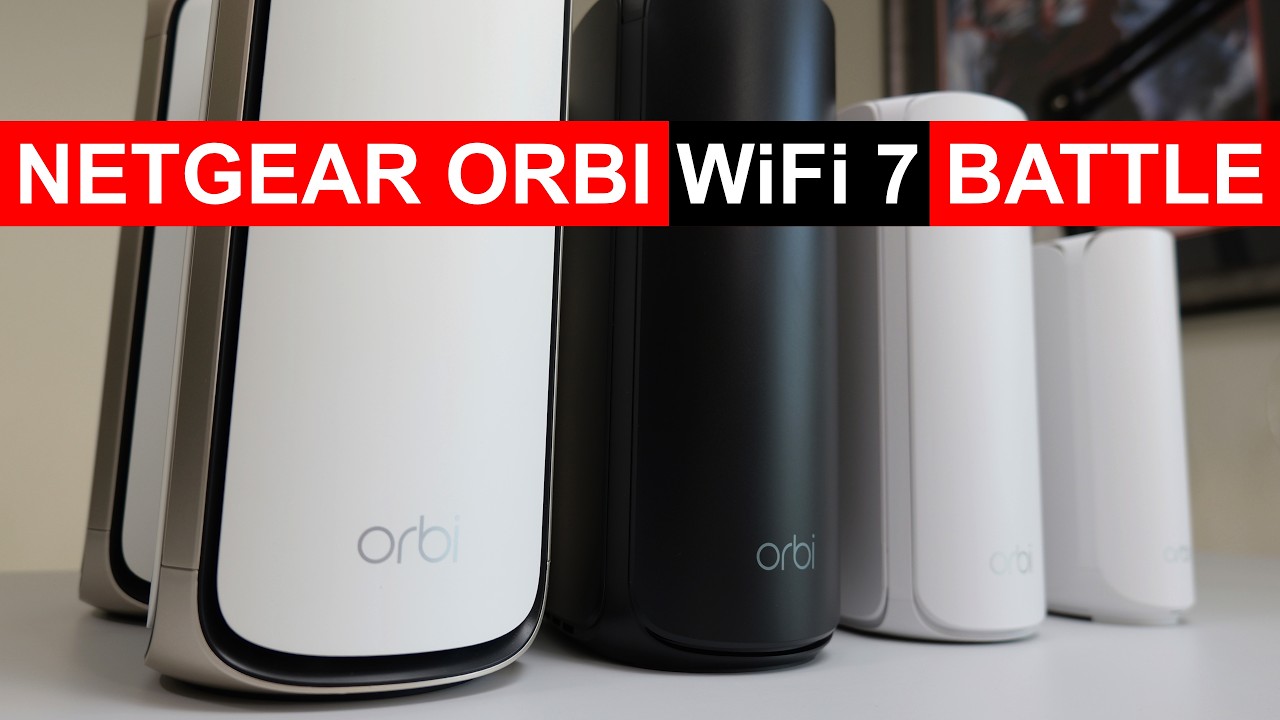 Не покупайте систему NETGEAR Orbi WiFi 7... пока не посмотрите это. (970 против 870 против 770 пр...