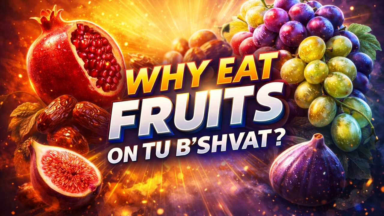 Tu B'Shvat: The Day Trees Are Judged and Souls Are Repaired - Rabbi Daniel Glatstein