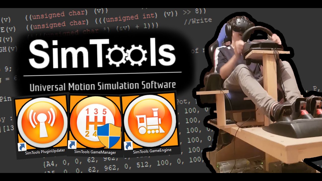 TUTORIEL SIMTOOLS ET LOGICIELS POUR SIMULATEUR DYNAMIQUE