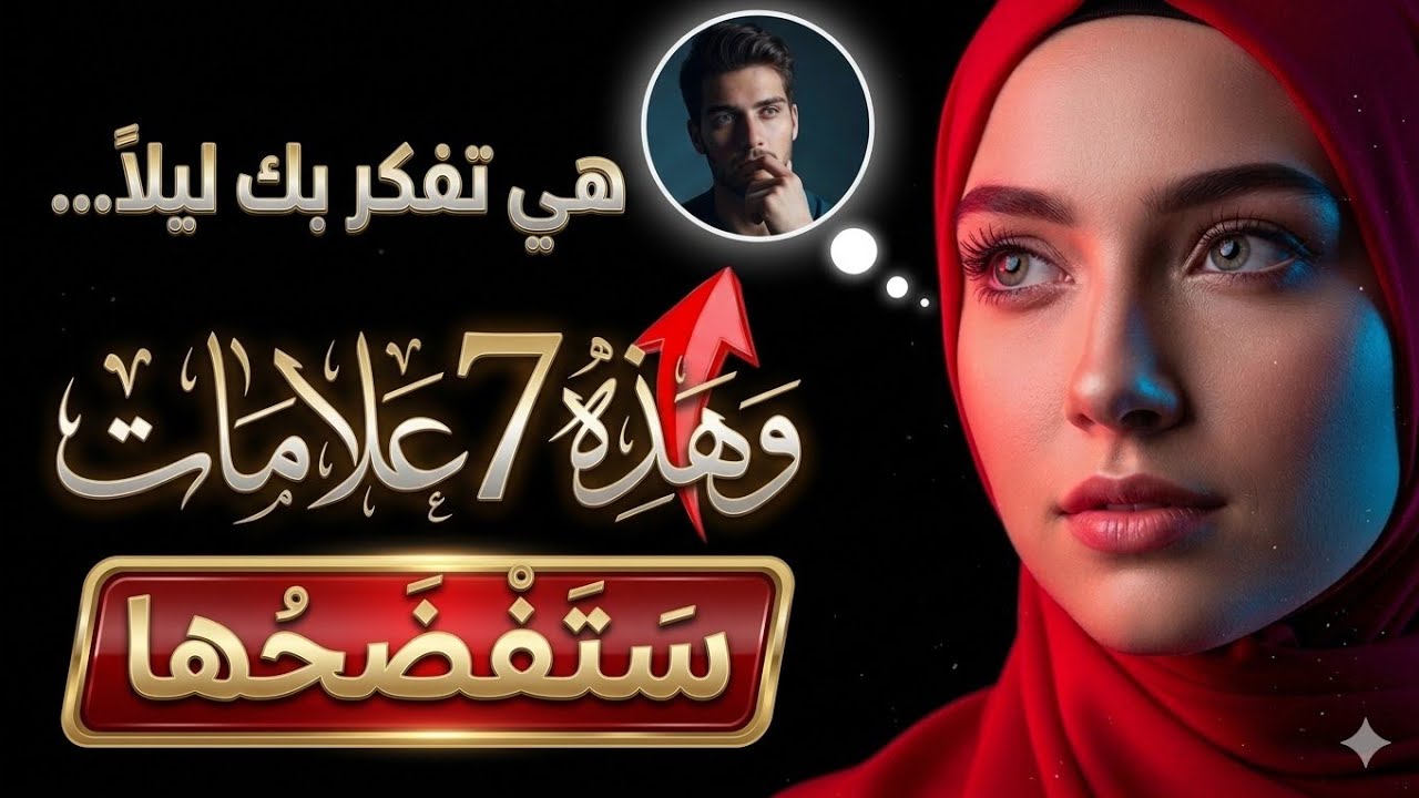 هي تفكر بك ليلاً... وهذه 7 علامات ستفضحها