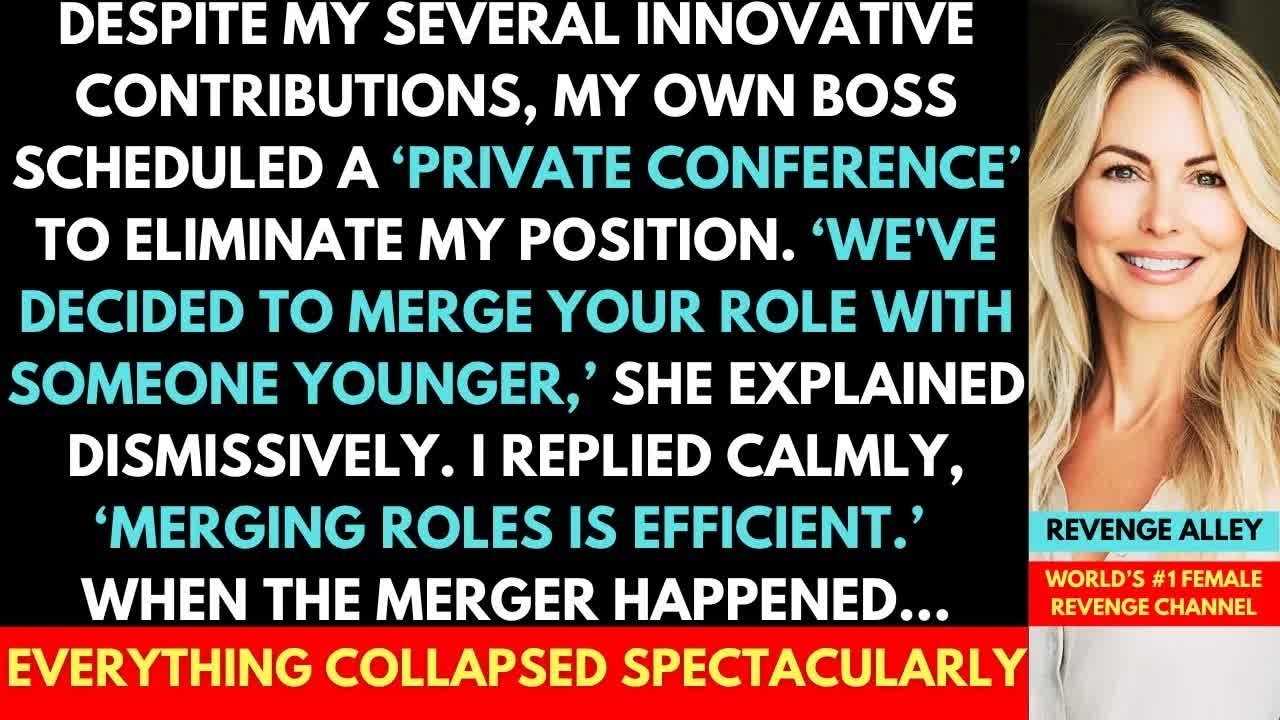 Boss Merged My Role With Someone Younger Despite My Innovative Contributions, Then Everything