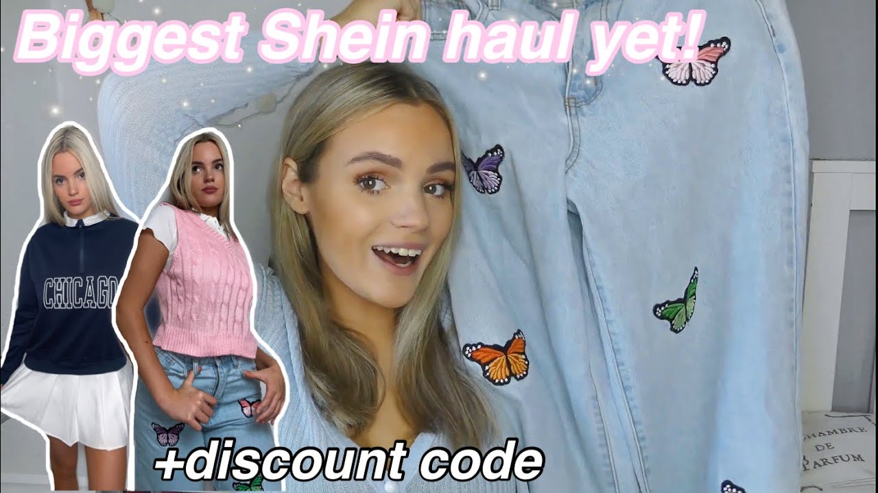 BIGGEST SHEIN HAUL! SHEIN TRY ON HAUL + DISCOUNT CODE!